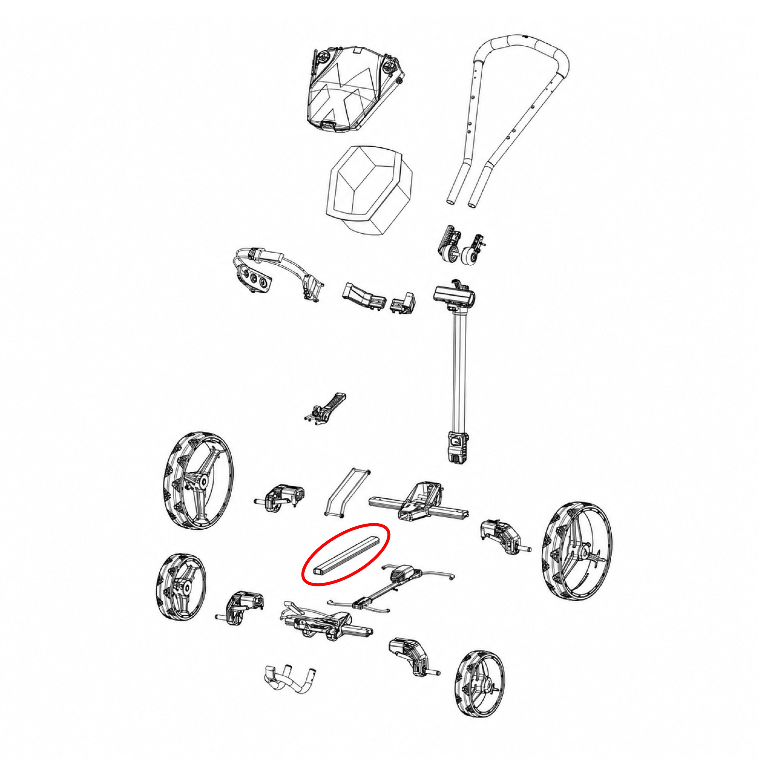 big-max-blade-quattro-lower-frame-ersatzteil image 2