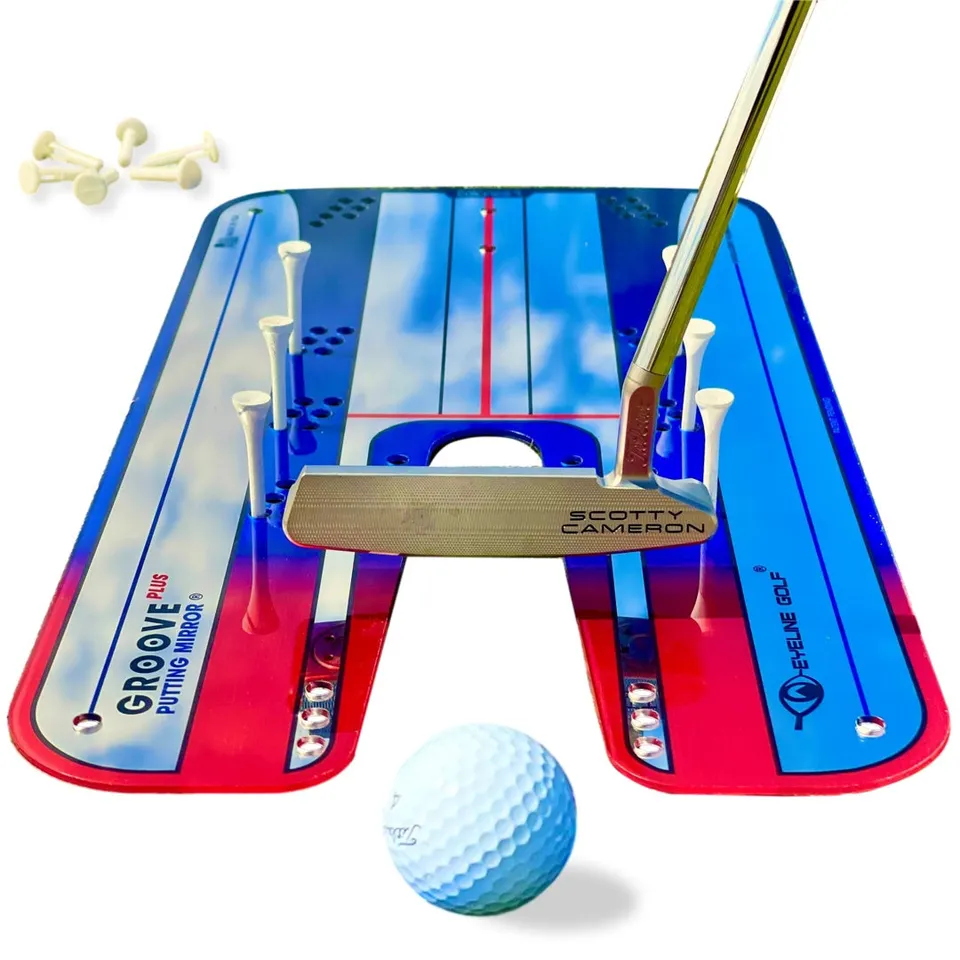eyeline-golf-groove-plus-putting-mirror-putting-spiegel-mit-grooves image 1
