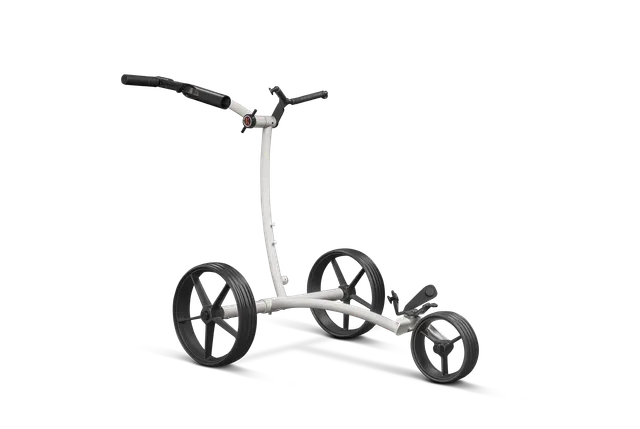 kiffe-golf-k3-elektro-trolley-wei-inkl-drehgriff-und-schirmhalter image 1
