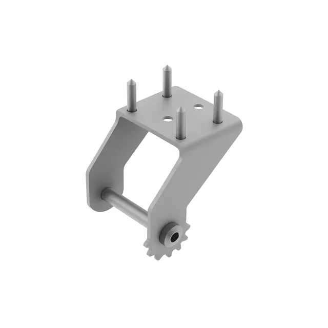 big-max-blade-trio-vorderrad-fixierung-ersatzteil image 1