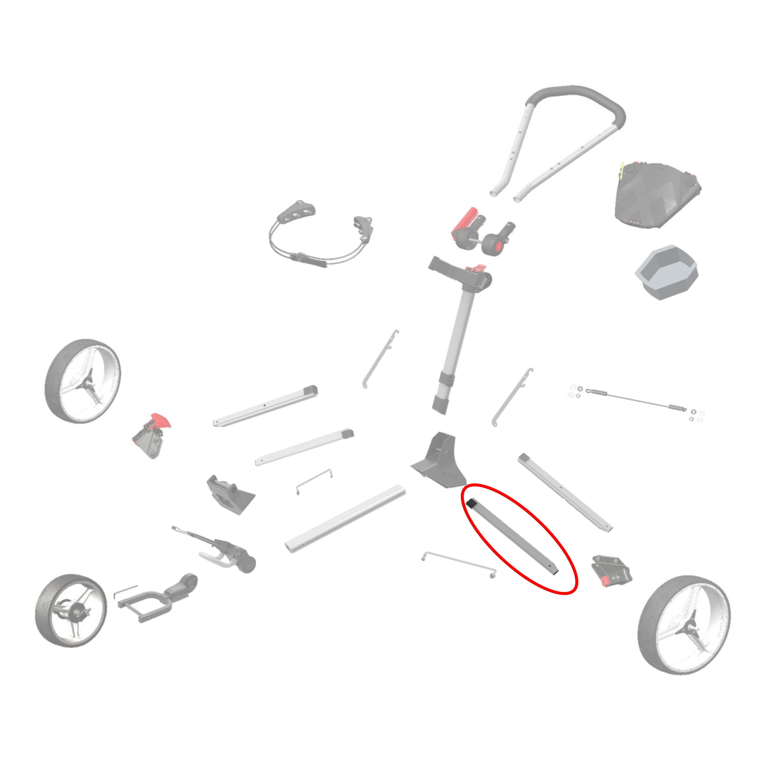 big-max-iq2-iq2-360-obere-querverstrebung-rechts-2-hole-leg-frame-struts image 2