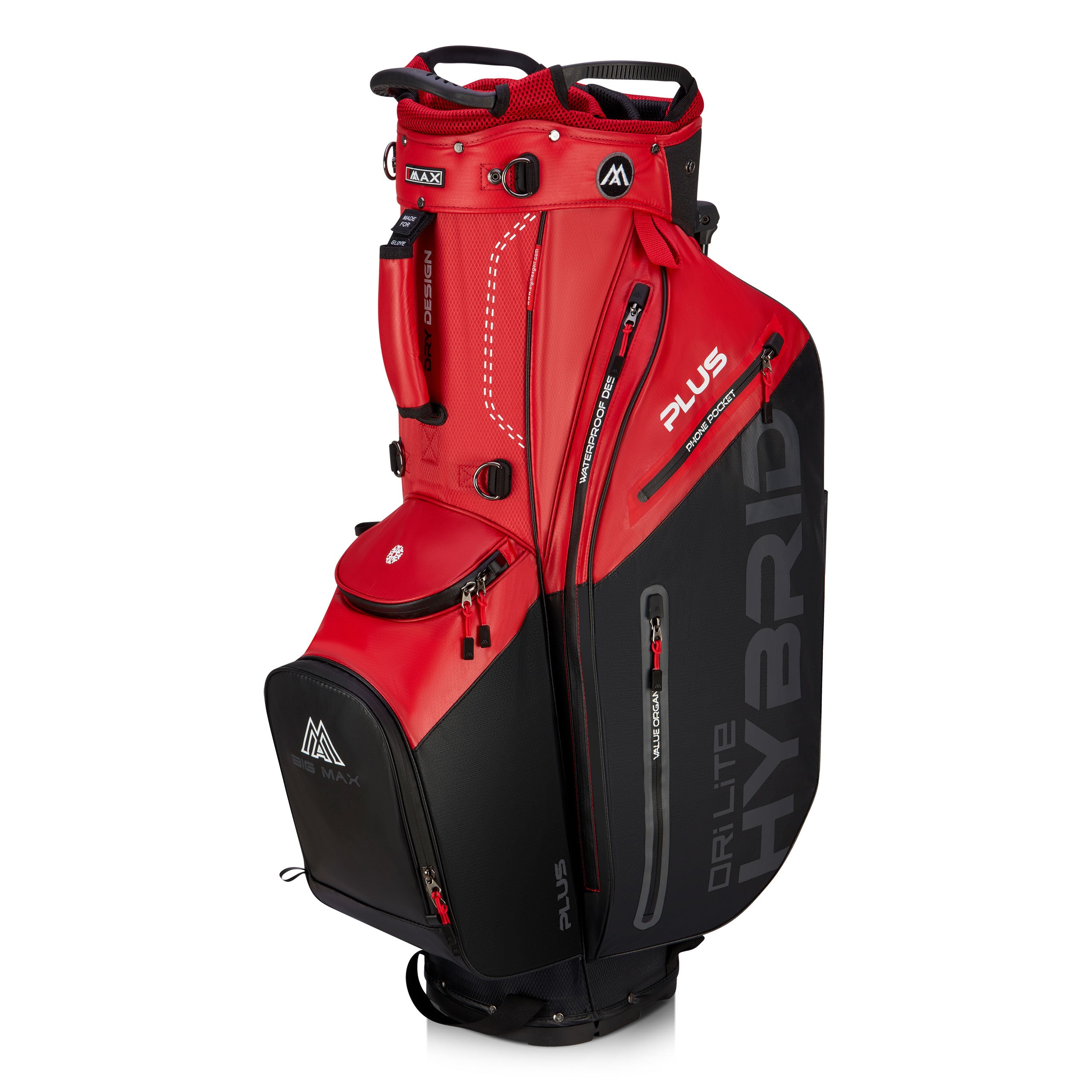 big-max-dri-lite-hybrid-plus-golfbag-9-inch-wasserabweisendes-hybrid-standbag image 3