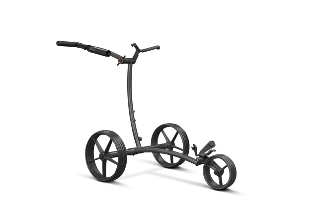 kiffe-golf-k3-elektro-trolley-schwarz-inkl-drehgriff-und-schirmhalter image 1