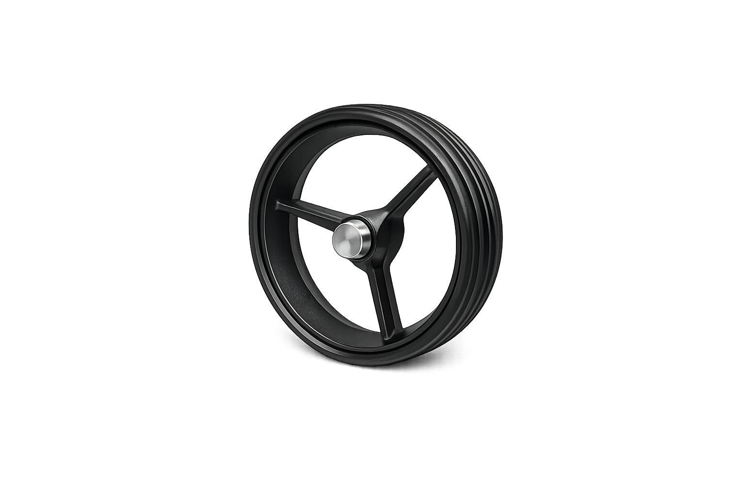 kiffe-golf-r-der-mit-metallschl-ssern-ersatzrad-set-einzeln-schwarz-silber image 4