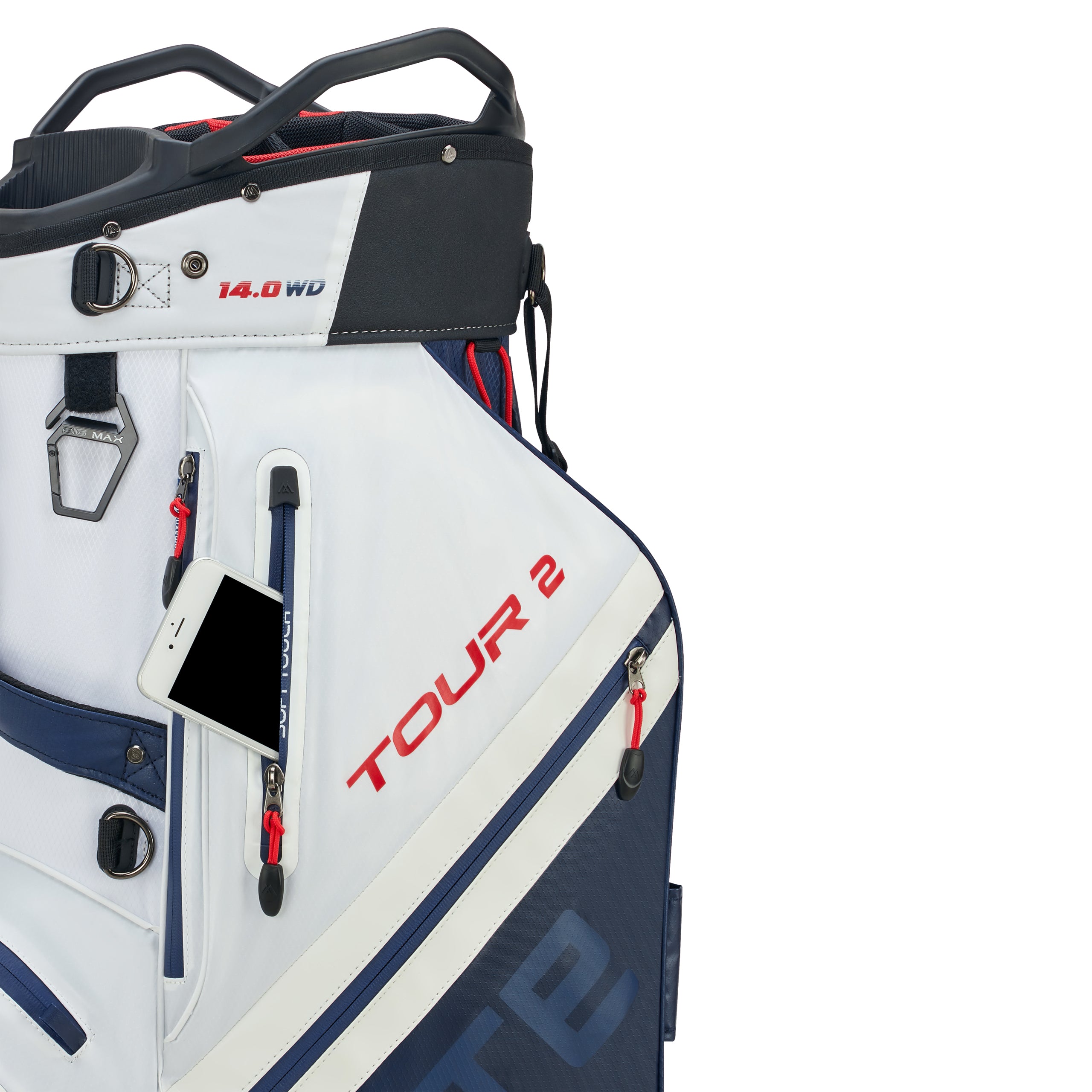 big-max-dri-lite-tour-2-cartbag-nylon-pu image 6