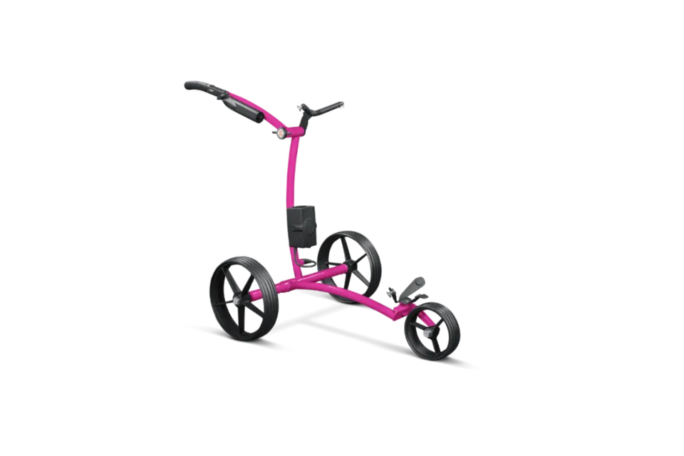 kiffe-golf-k5-elektro-trolley-pink-second-use-mit-gebrauchsspuren image 1