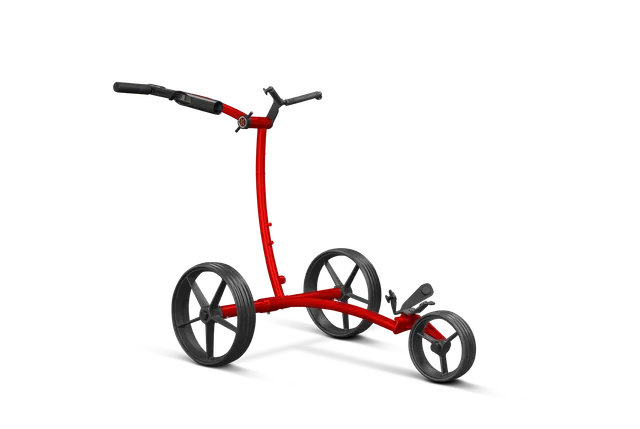 kiffe-golf-k5-elektro-trolley-ignite-red-inkl-drehgriff-und-schirmhalter image 1