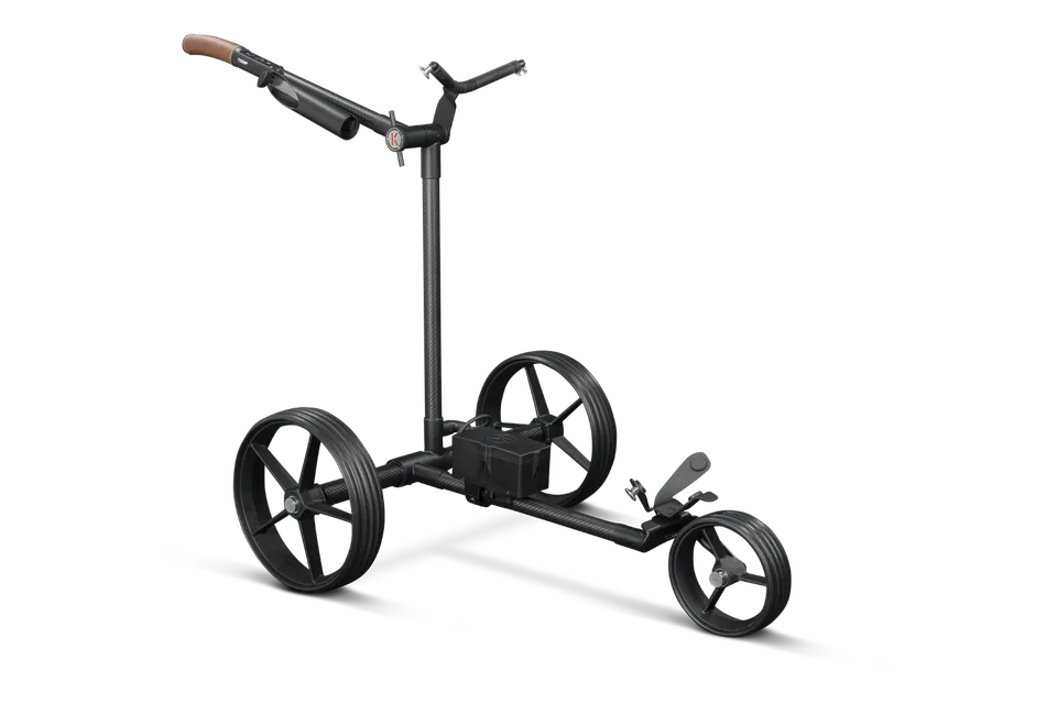kiffe-golf-k7-elektro-trolley-schwarz-leichtester-trolley image 1