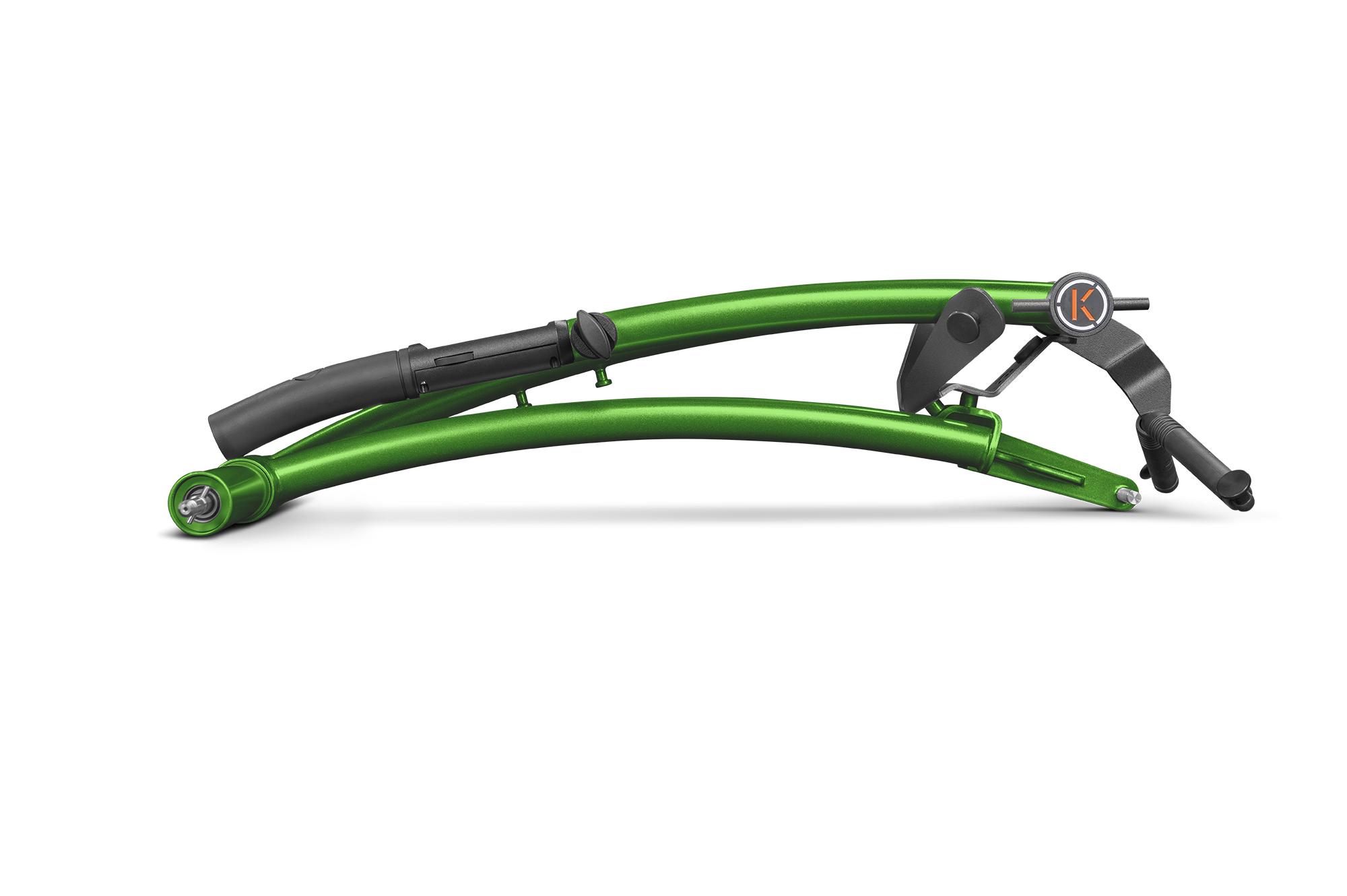 kiffe-golf-k5-magnum-green-elektro-trolley-mit-drehgriff-und-schirmhalter image 3
