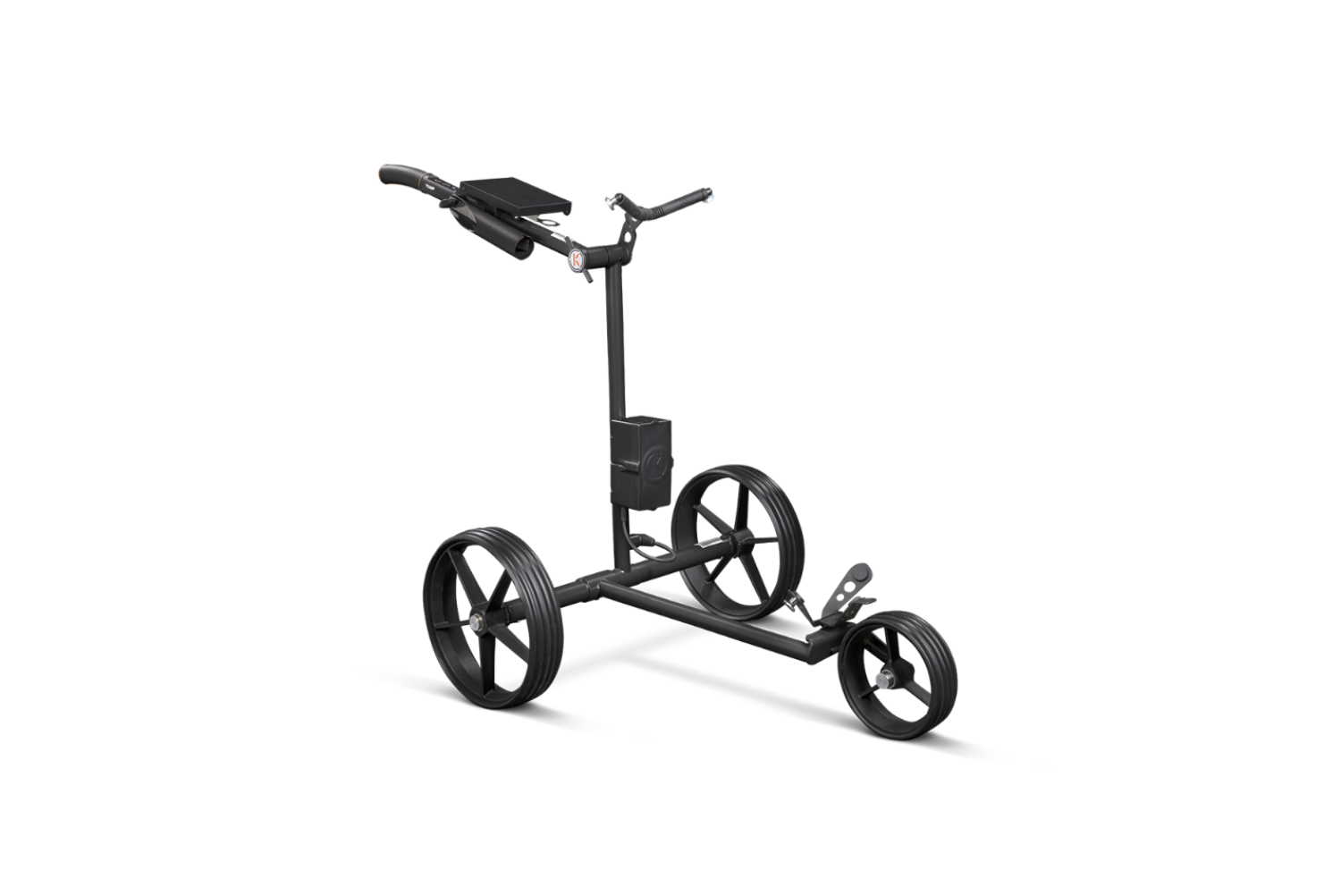 kiffe-golf-k5-straight-elektro-trolley-schwarz-matt-second-use image 1