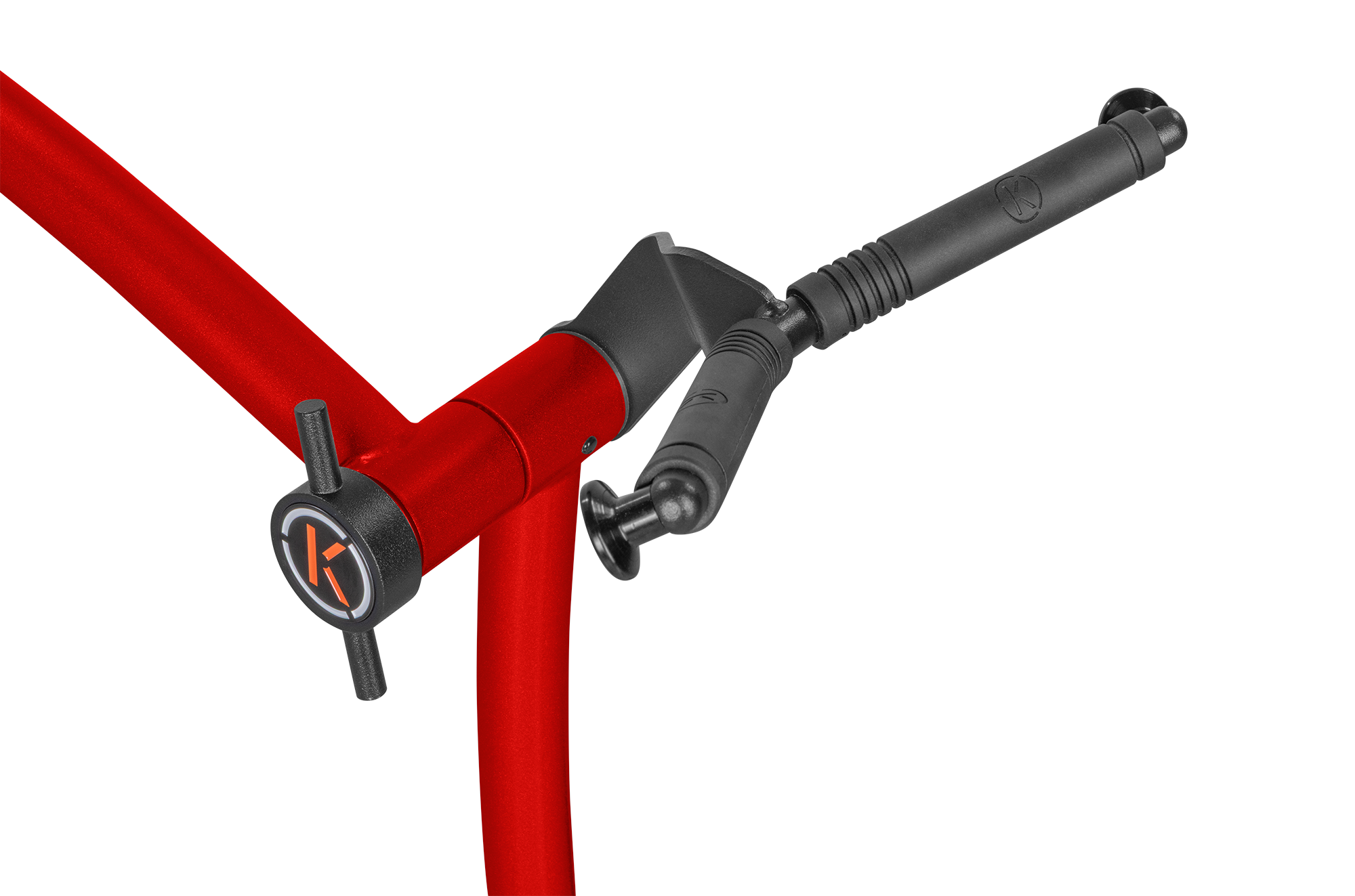 kiffe-golf-k5-elektro-trolley-ignite-red-inkl-drehgriff-und-schirmhalter image 5
