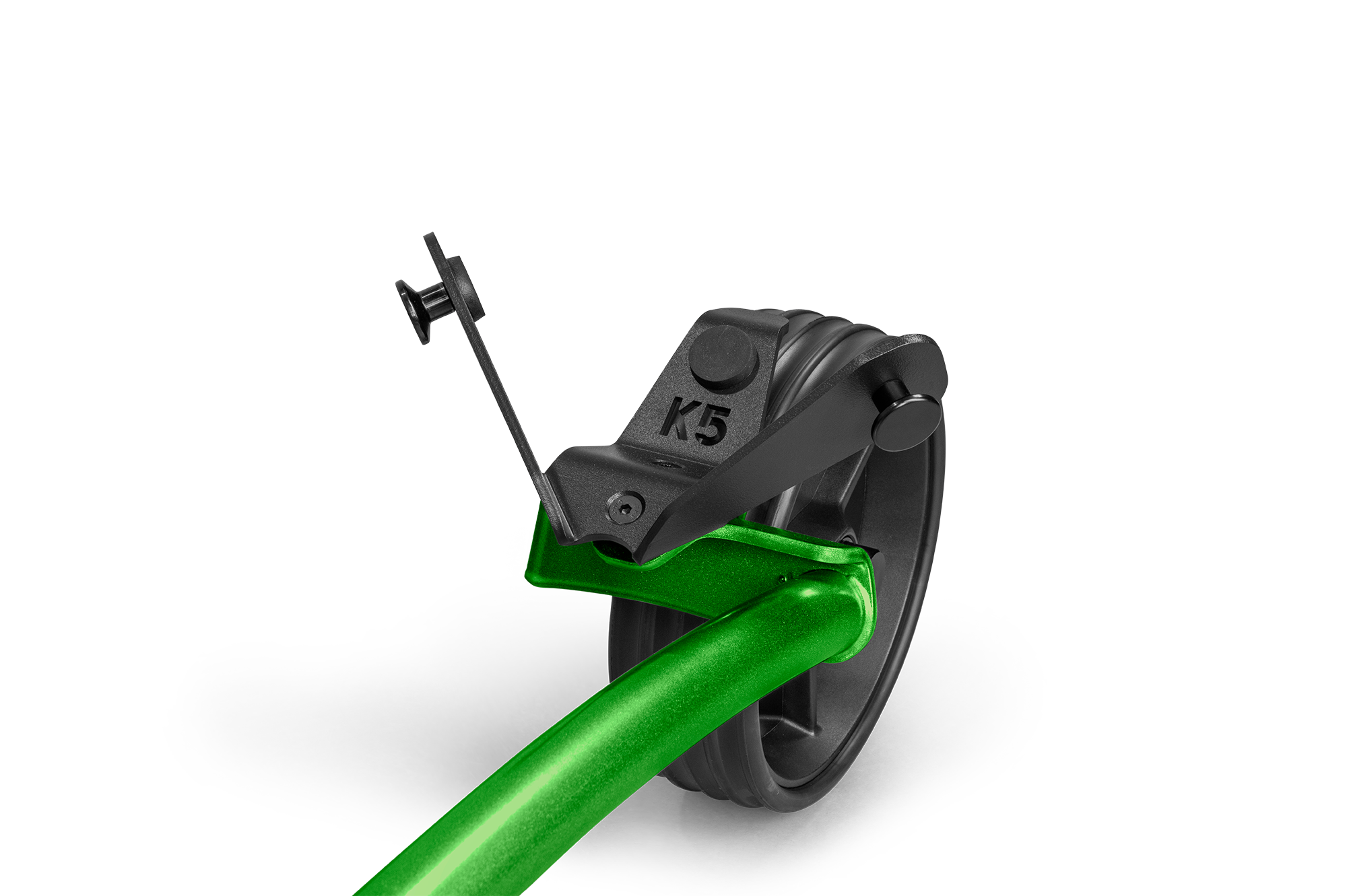 kiffe-golf-k5-magnum-green-elektro-trolley-mit-drehgriff-und-schirmhalter image 6