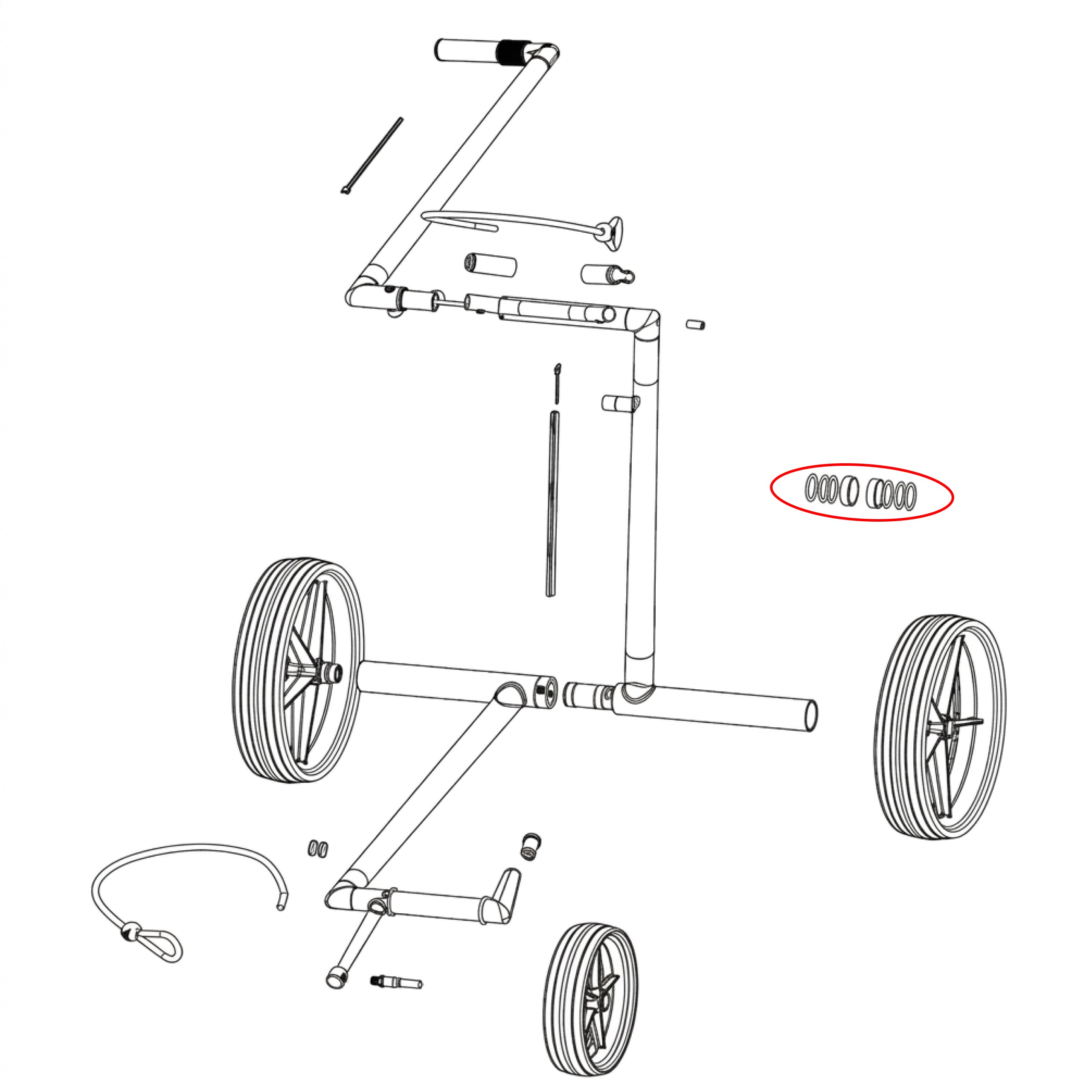 big-max-e-lite-3-4-motor-foam-ring-ersatzteil image 2