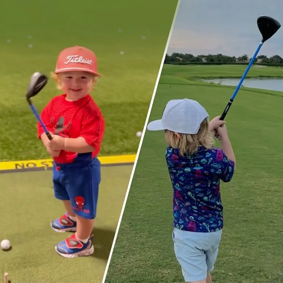 lag-shot-baby-7er-eisen-driver-combo-golf-trainingsset image 1