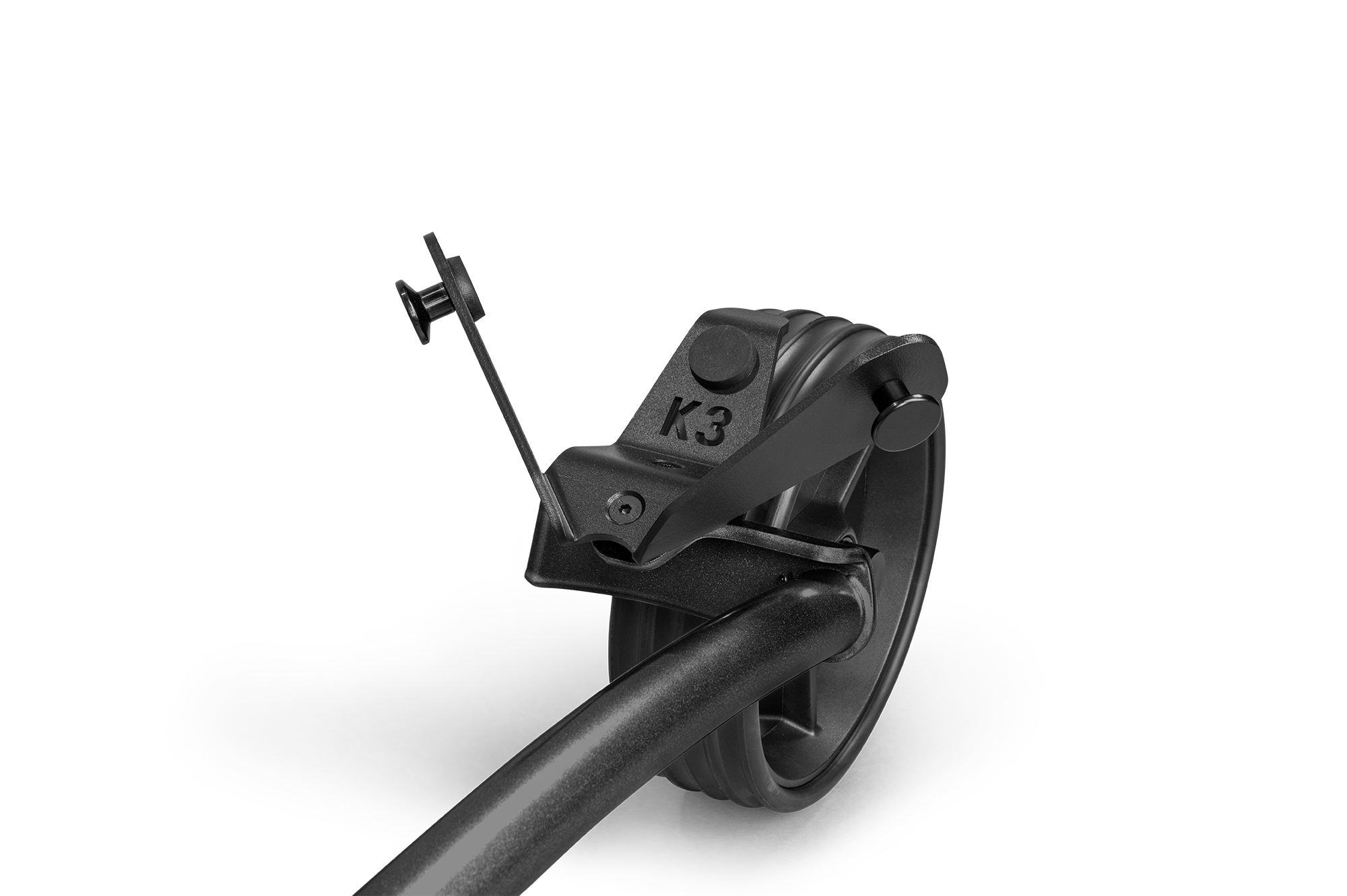 kiffe-golf-k3-elektro-trolley-schwarz-inkl-drehgriff-und-schirmhalter image 6