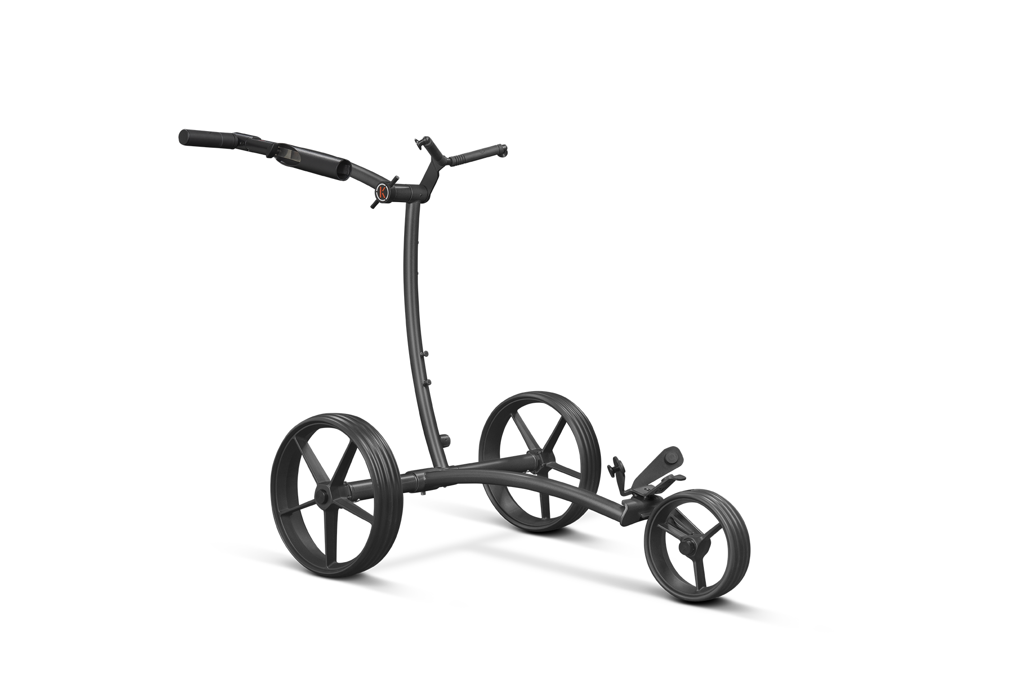 kiffe-golf-k3-elektro-trolley-schwarz-inkl-drehgriff-und-schirmhalter image 1
