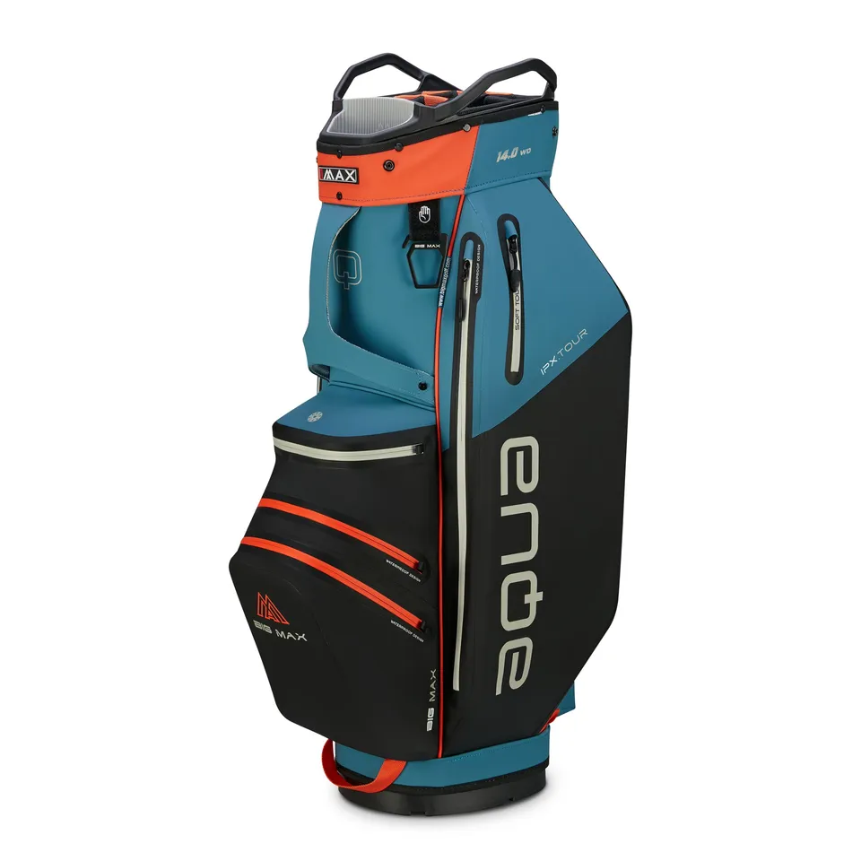 big-max-aqua-ipx-tour-cartbag-nahtlose-wasserdichte-golftasche-14-fach image 1