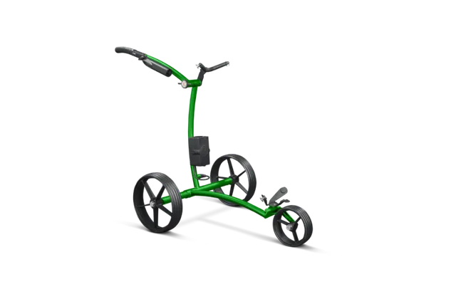 kiffe-golf-k5-magnum-green-second-use-elektro-trolley-gepr-ft-gebraucht image 1