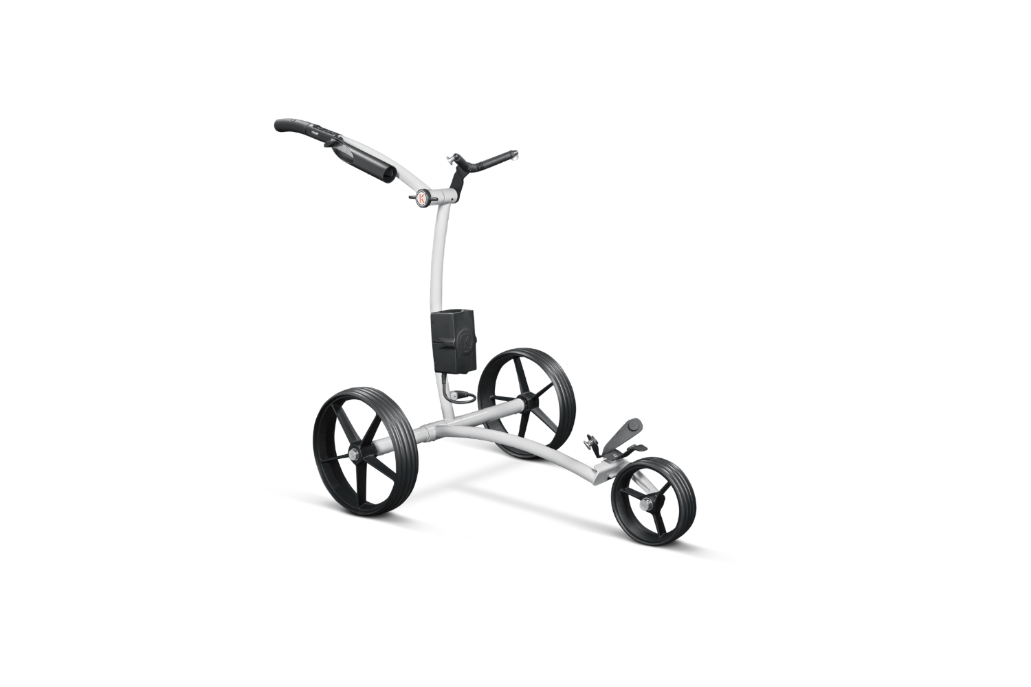 kiffe-golf-k1-elektro-trolley-wei-second-use-mit-gebrauchsspuren image 1