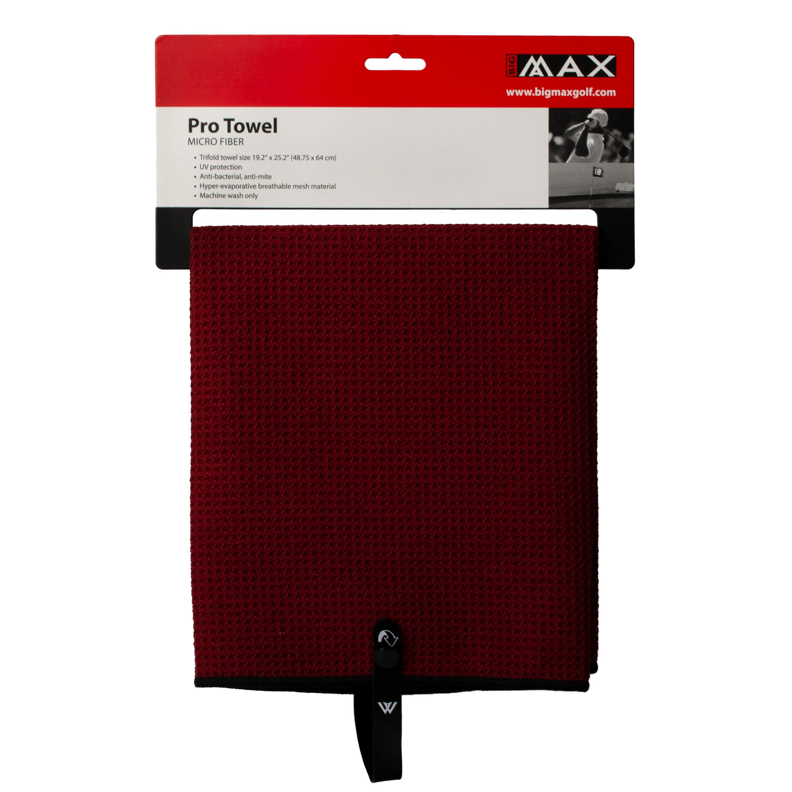 big-max-pro-towel-golfhandtuch-mikrofaser-antibakteriell-uv-schutz-64-x-49-cm image 6
